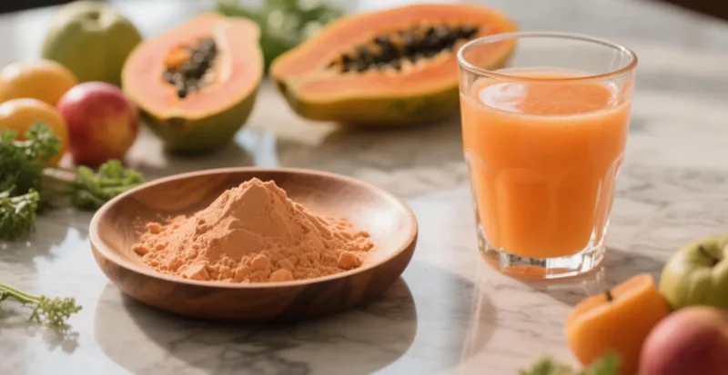 How Organic Papaya Juice Powder Enhances Nutrient Density In Health Drinks Organic Papaya Powder &Amp; Juice
