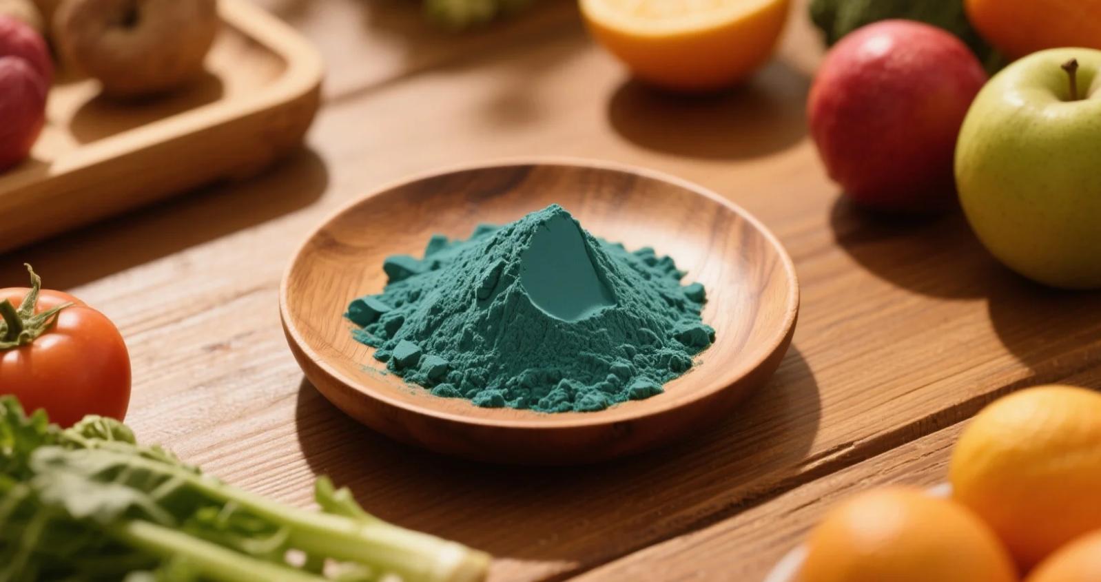 organic phycocyanin powder