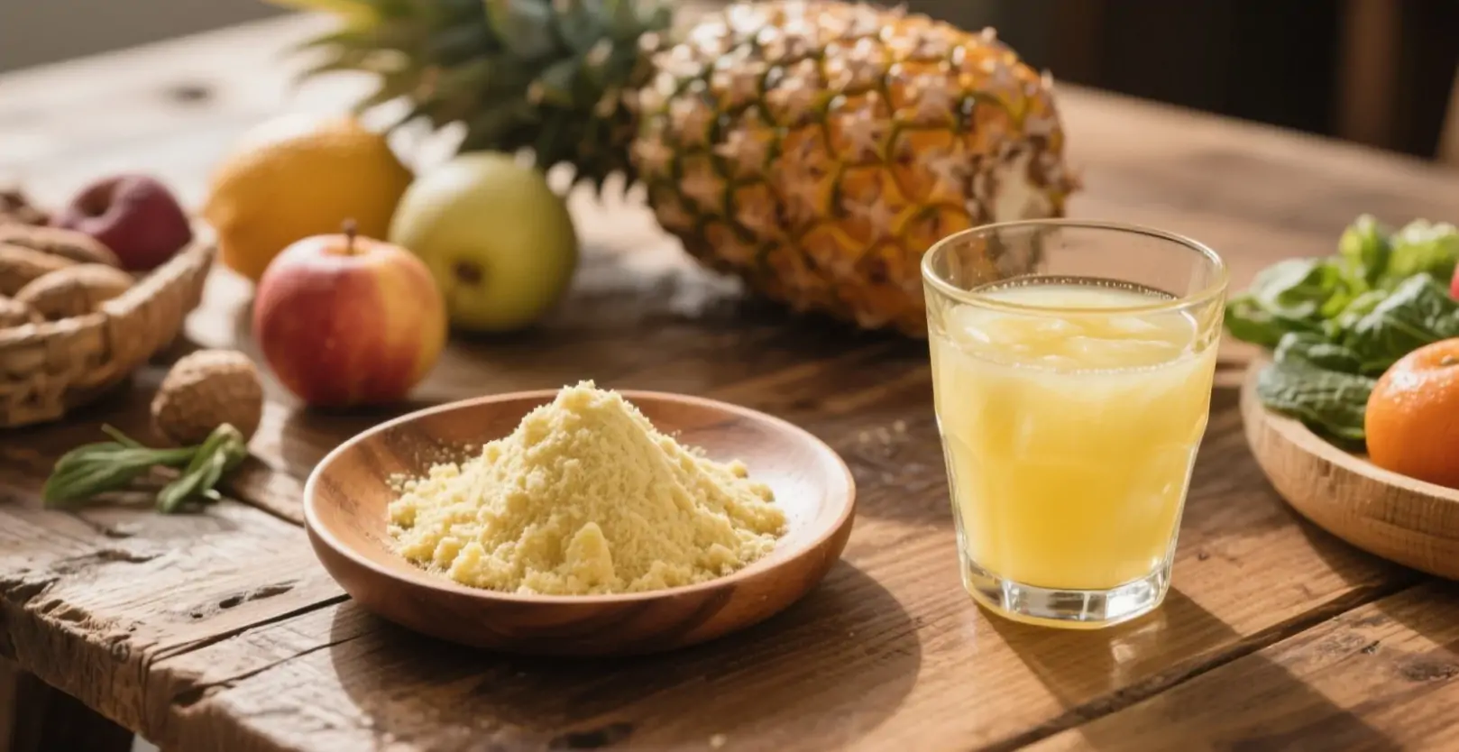 How Organic Pineapple Powder Enhances Smoothies, Beverages, and Desserts