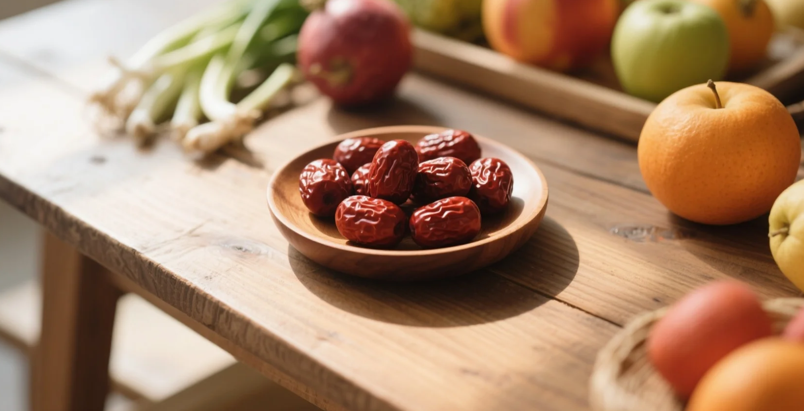 organic red dates