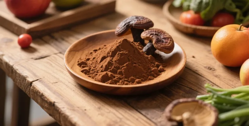 Organic Reishi Extract Powder: A Natural Solution for Stress and Anxiety organic reishi powder