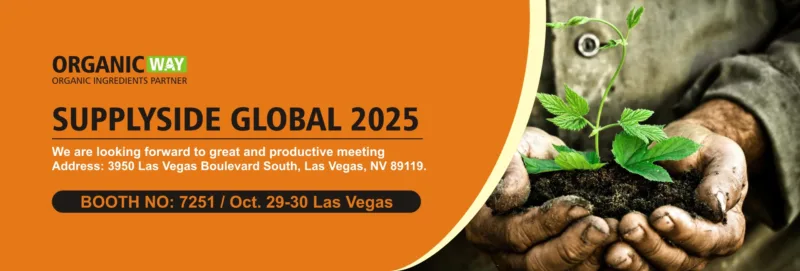 Join Organicway At Supplyside Global 2025 Join Organicway At Supplyside Global 2025