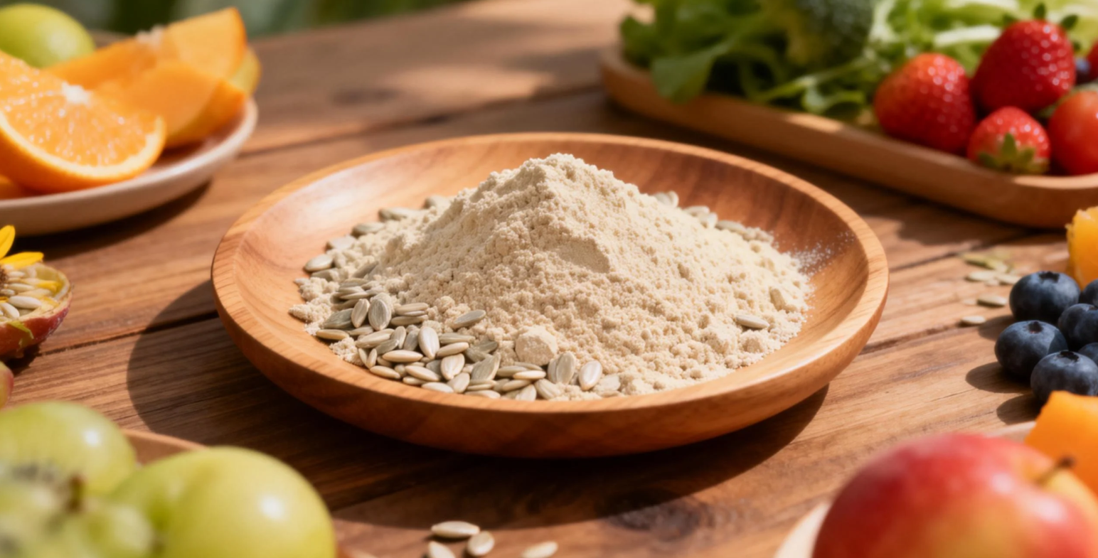 organic sunflower seed protein powder