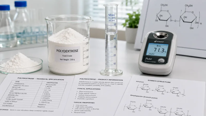 Organic Polydextrose Technical Guide: Powder And Syrup Applications For Modern Food Formulation Organic Polydextrose Technical Guide: Powder And Syrup Applications For Modern Food Formulation