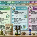 Hemp Protein vs Hemp Seed Oil vs CBD Oil Guide