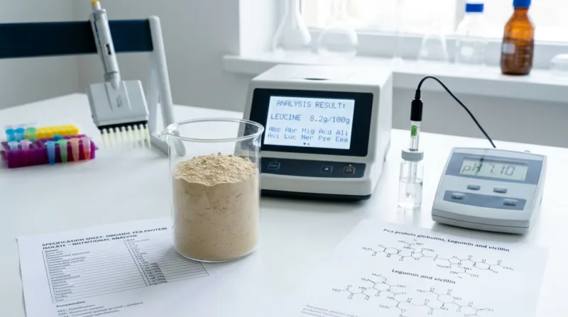 Organic Pea Protein: Technical Specifications &Amp; Formulation Guide For Food Manufacturers Organic Pea Protein Technical Specifications &Amp; Formulation Guide For Food Manufacturers