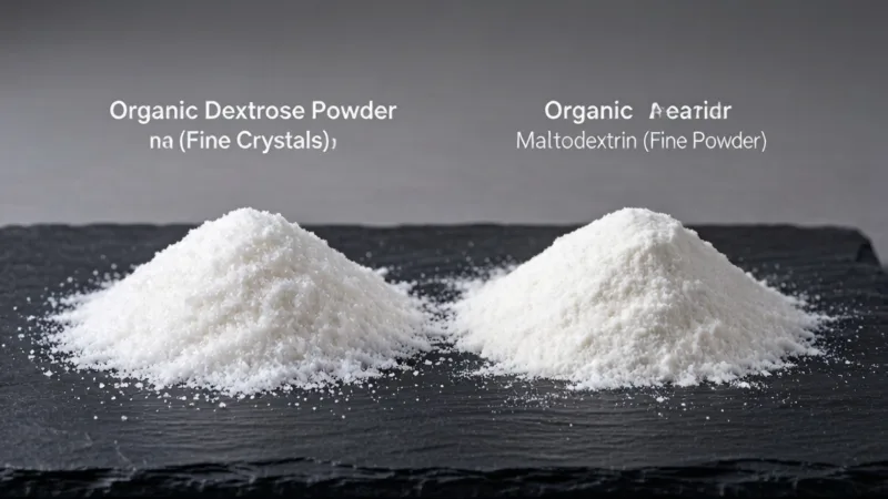 How To Choose Organic Dextrose Powder Vs Conventional Dextrose Powder: A Professional Guide