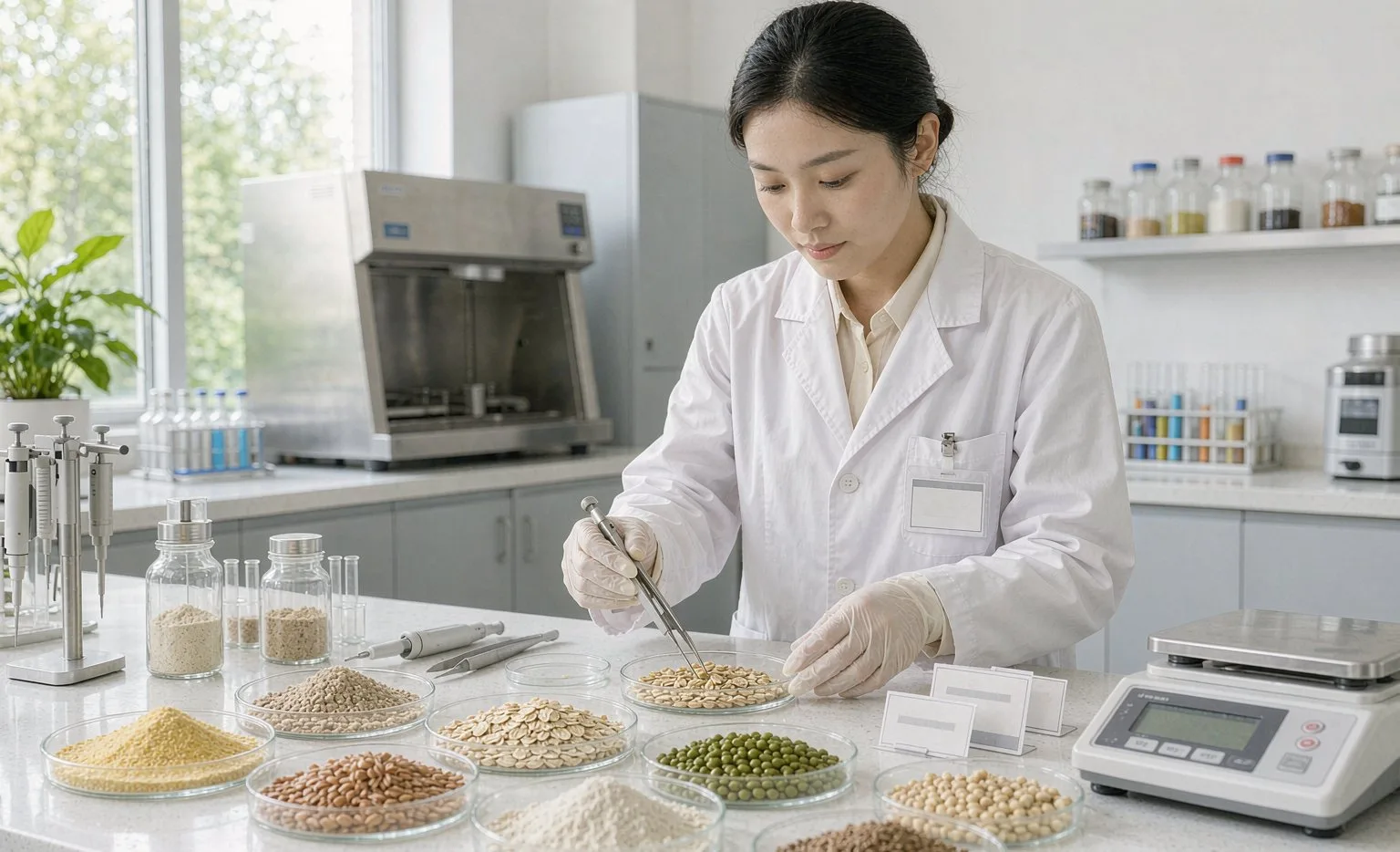 Quality Quality Control Laboratory Testing Organic Ingredient Samples