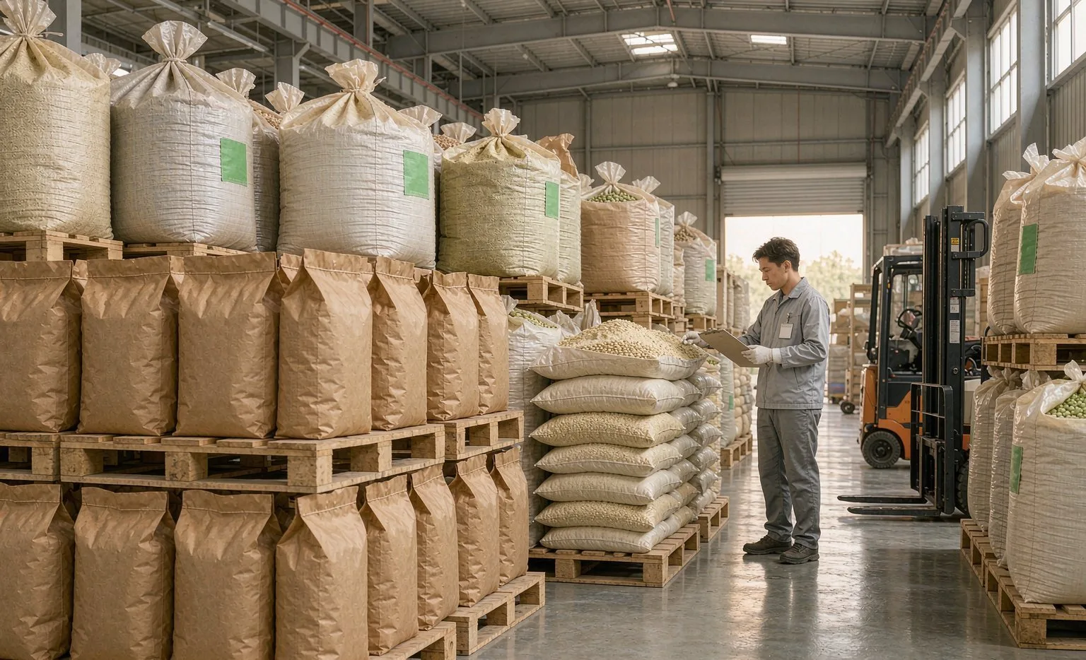 Service Warehouse Of Sourced Organic Ingredients