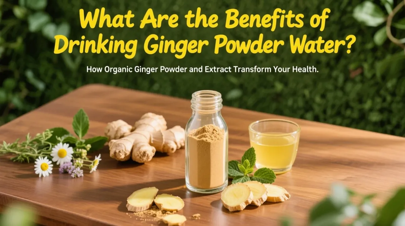 What Are The Benefits Of Drinking Ginger Powder Water? How Organic Ginger Powder And Extract Transform Your Health What Are The Benefits Of Drinking Ginger Powder Water