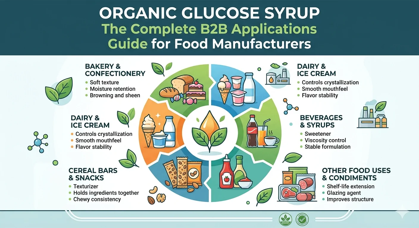 Organic Glucose Syrup The Complete B2B Applications Guide For Food Manufacturers